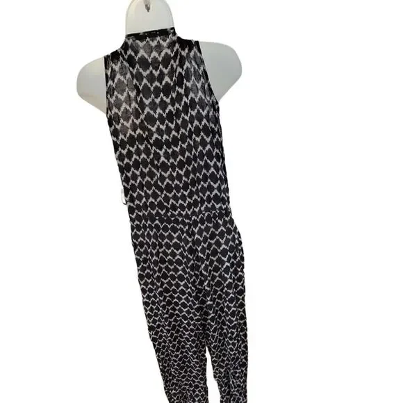 New Ivanka Trump Black/White Jumpsuit - Picture 4 of 5